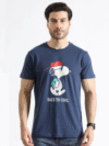 Navy Graphic T-shirt -zona fashion